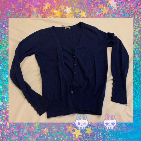 💀 Blue Cardigan - Picture 2 of 3